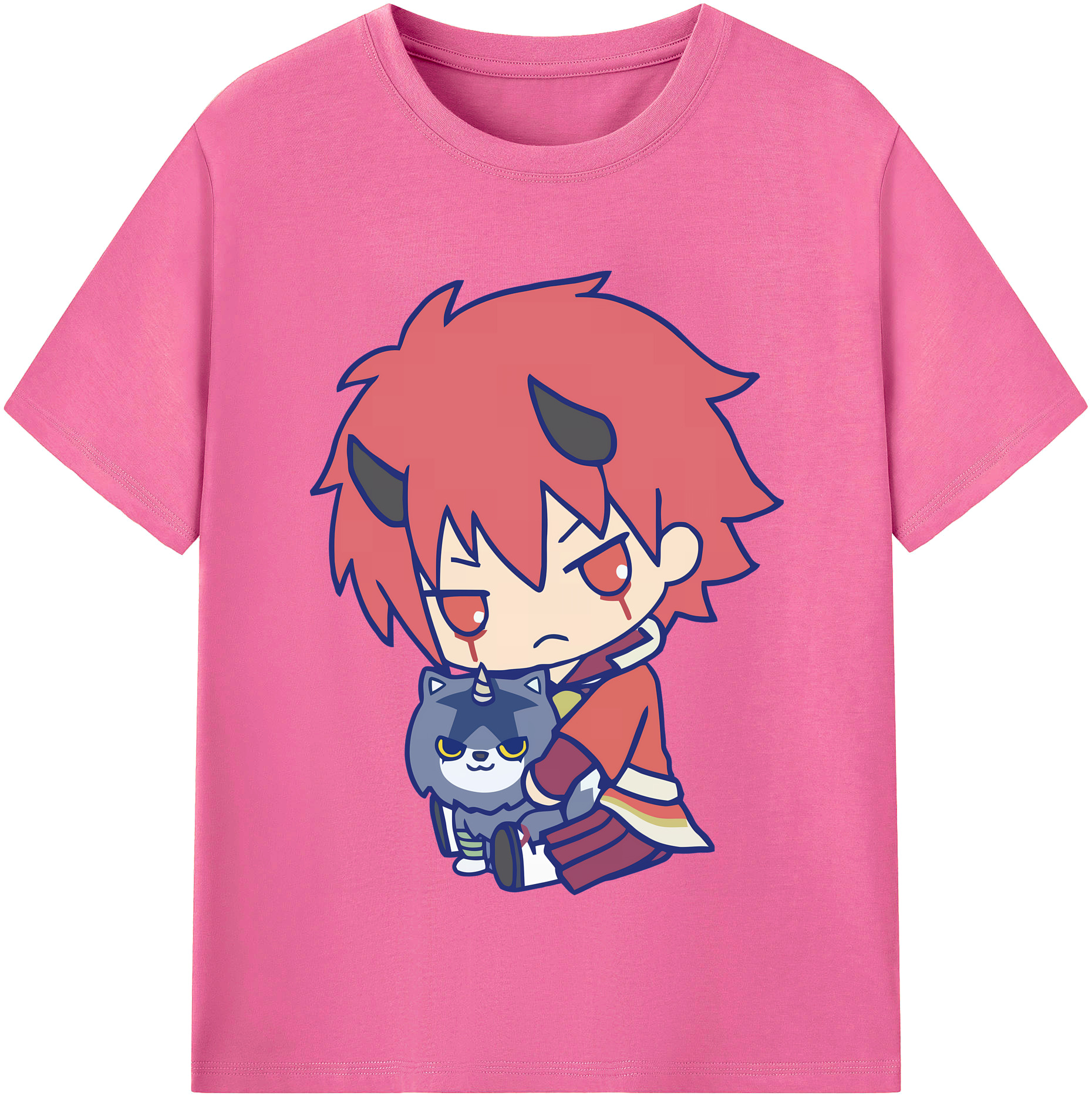 （画像用） 転スラ Regarding Reincarnated to Slime レディースカジュアルプリントTシャツ（綿100％）
